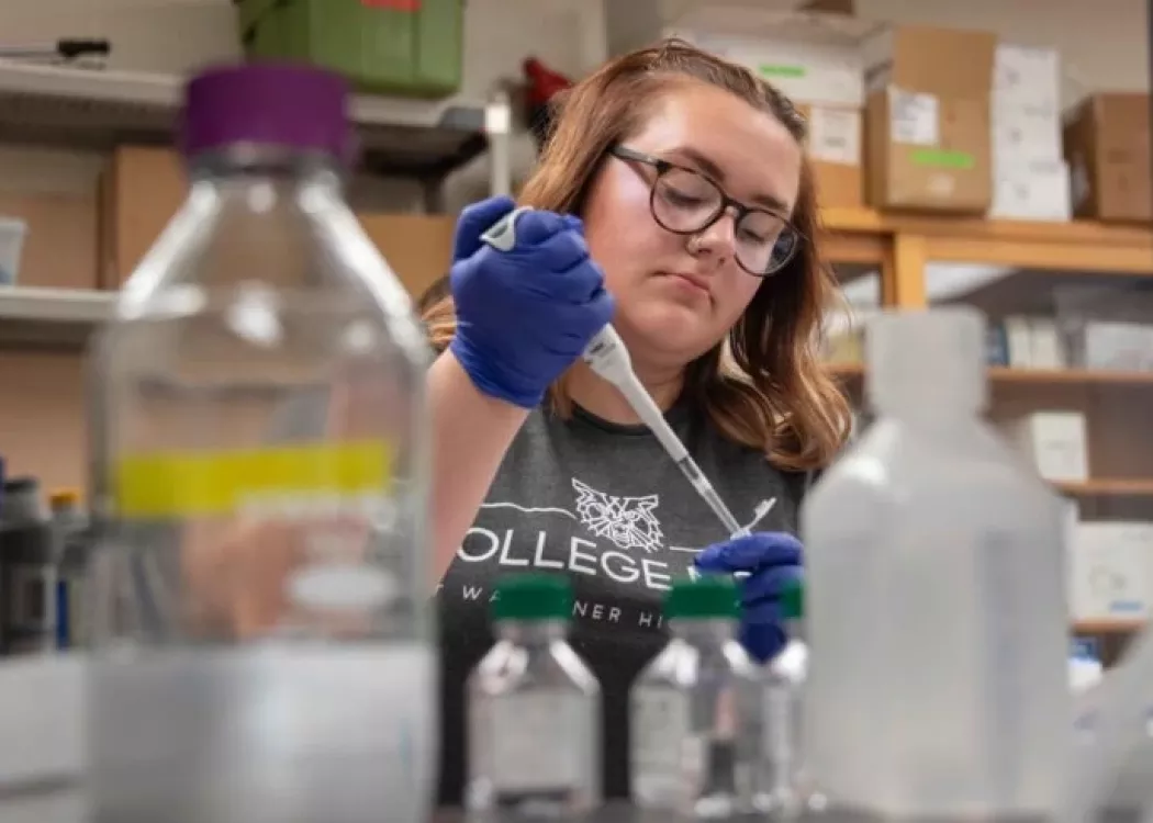 Makenzie Kuhns spent six weeks this summer working with UofL faculty and researchers to learn more about environmental issues in Louisville.
